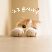 누구 손이냐옹