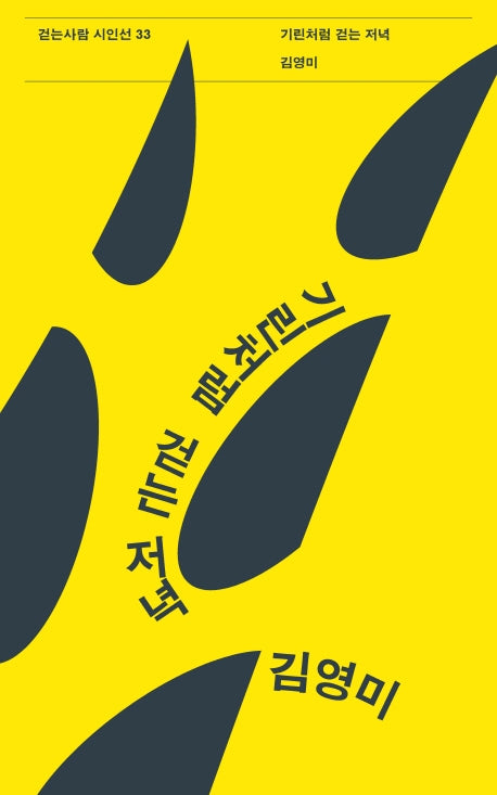 기린처럼 걷는 저녁(걷는사람 시인선 33)