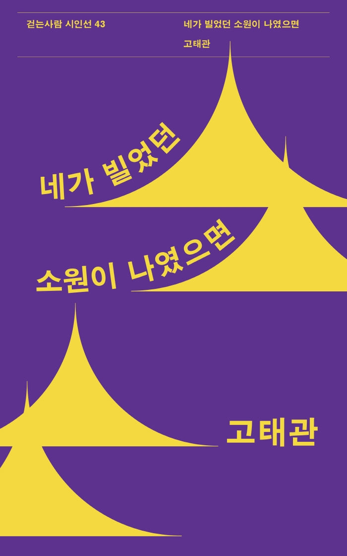 네가 빌었던 소원이 나였으면(걷는사람 시인선 43)