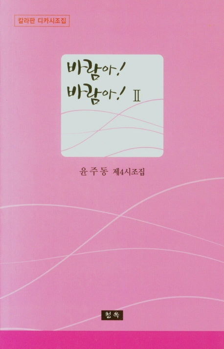 바람아! 바람아! 2(칼라판 디카시조집)