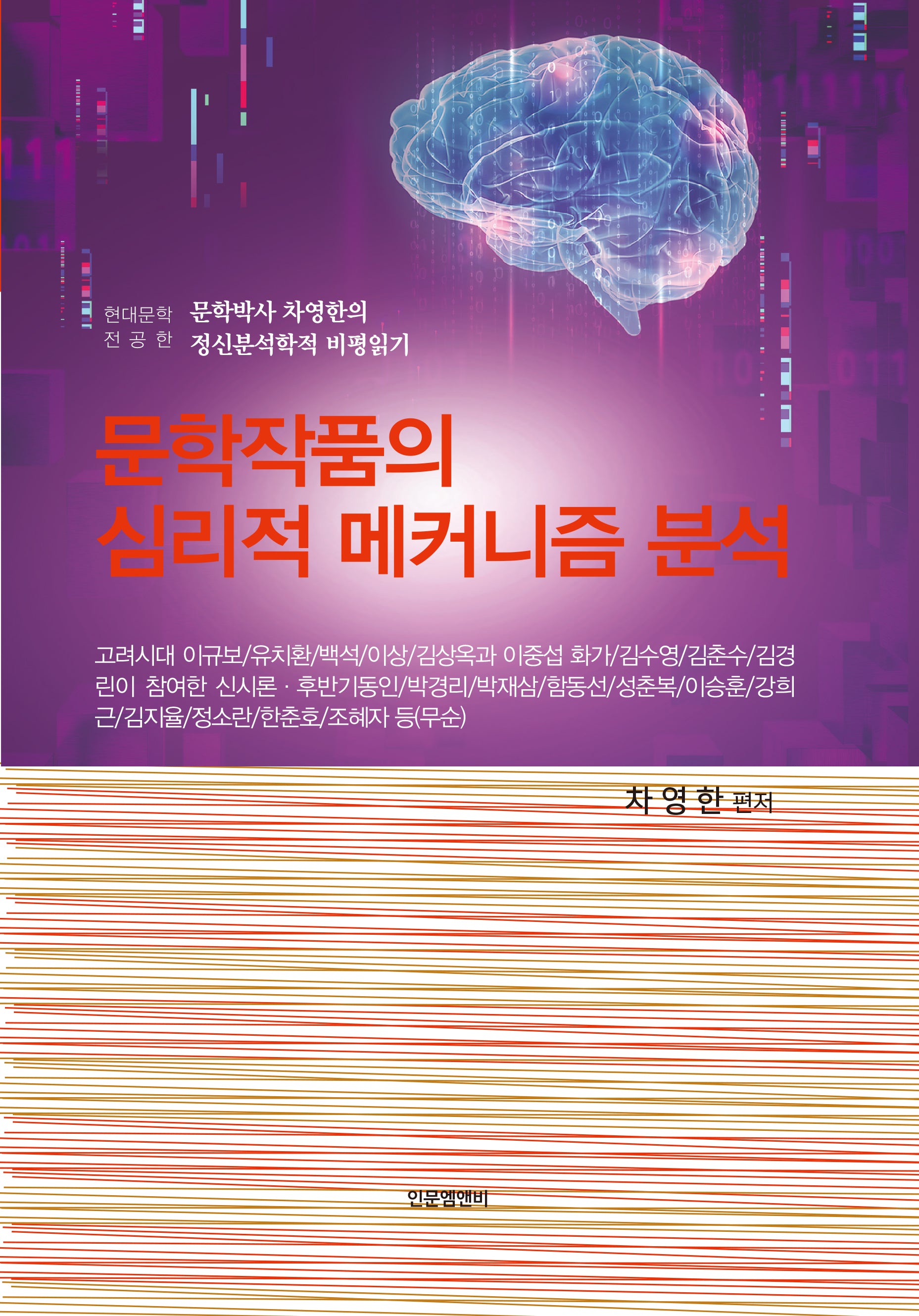 문학작품의 심리적 메커니즘 분석(양장본 Hardcover)