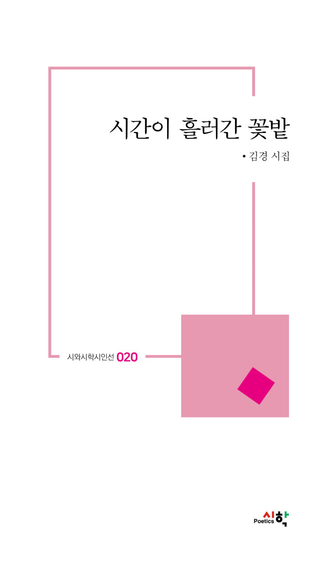 시간이 흘러간 꽃밭(시와시학시인선 20)