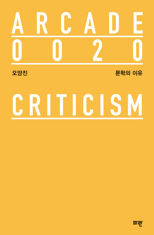 문학의 이유(ARCADE 20)