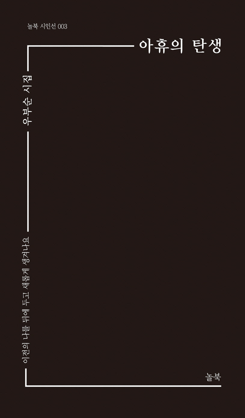 아휴의 탄생(놀북시인선 3)