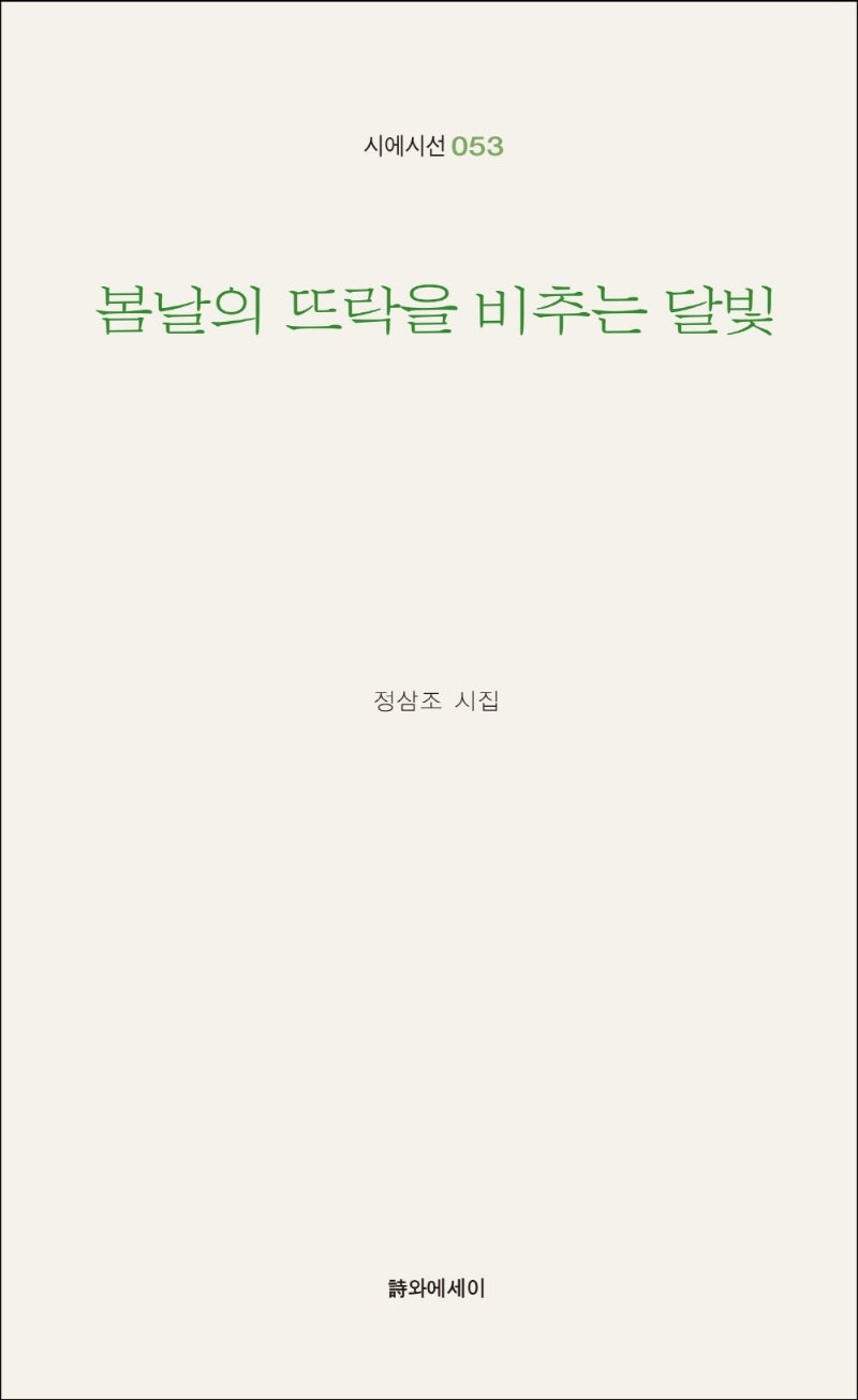 봄날의 뜨락을 비추는 달빛(시에시선 53)