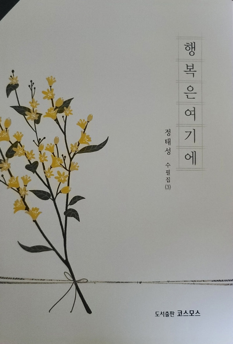 행복은 여기에(정태성 수필집 3)