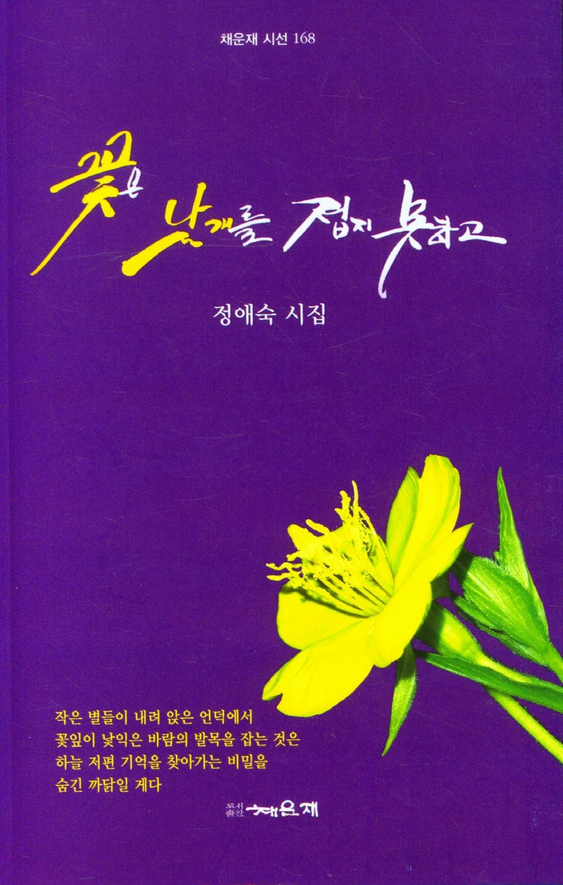 꽃은 날개를 접지 못하고(채운재 시선 168)