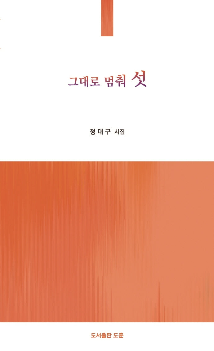 그대로 멈춰 섯(공감시선 9)
