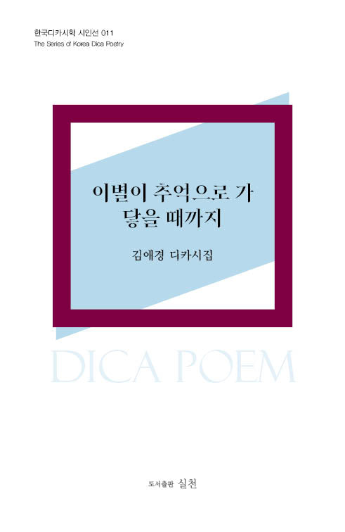 이별이 추억으로 가 닿을 때까지(한국디카시학 시인선 011)