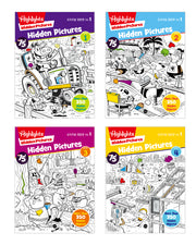 Highlights Hidden Pictures 오리지널 영문판 숨은그림찾기 vol 1 Set(75주년 특별 기념판)(전4권)