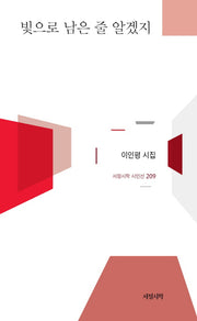 빛으로 남은 줄 알겠지(서정시학 시인선 209)(양장본 Hardcover)