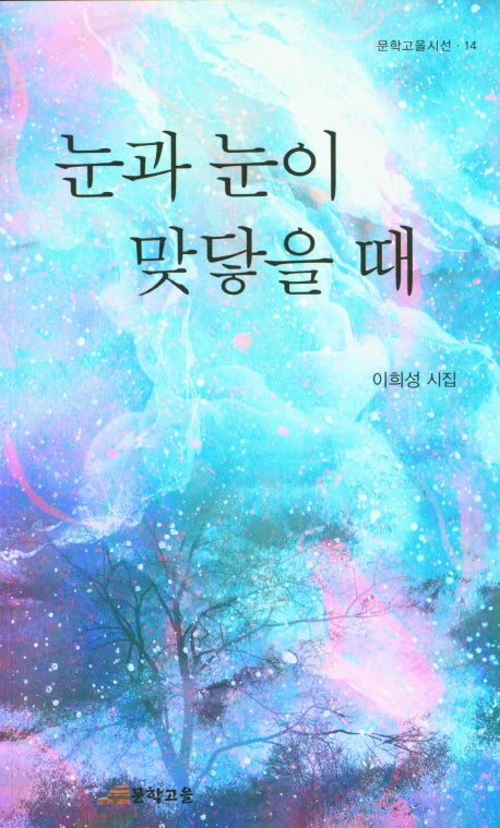 눈과 눈이 맞닿을때(문학고을시선 14)