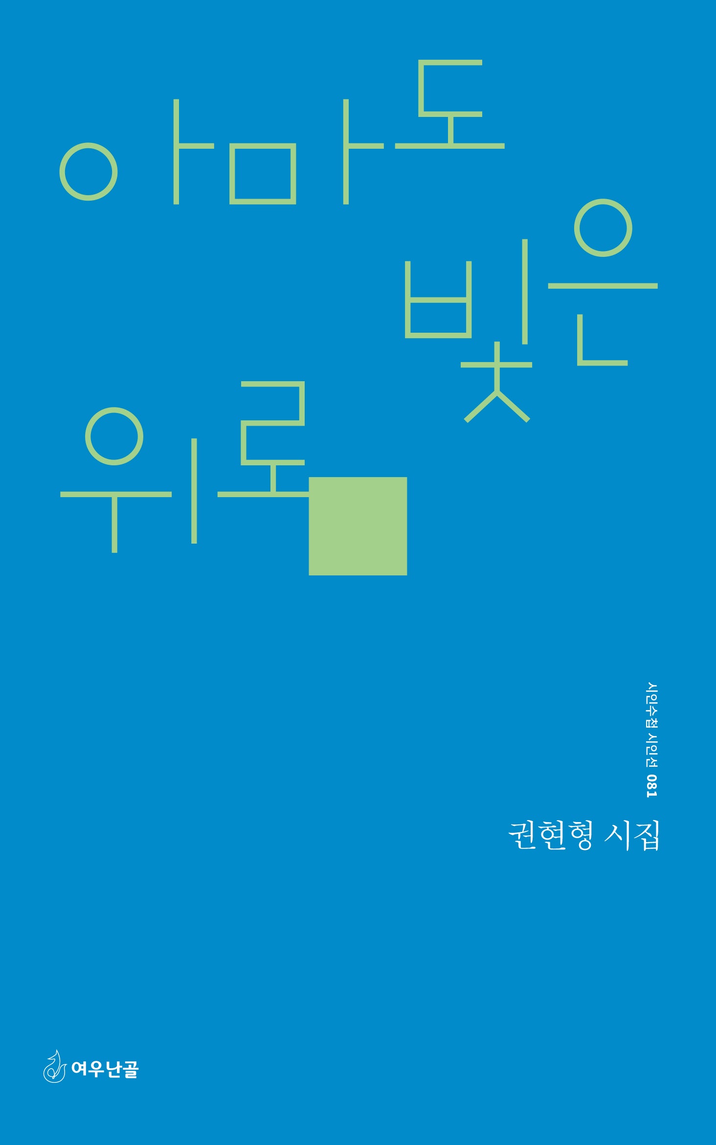 아마도 빛은 위로(시인수첩시인선 81)