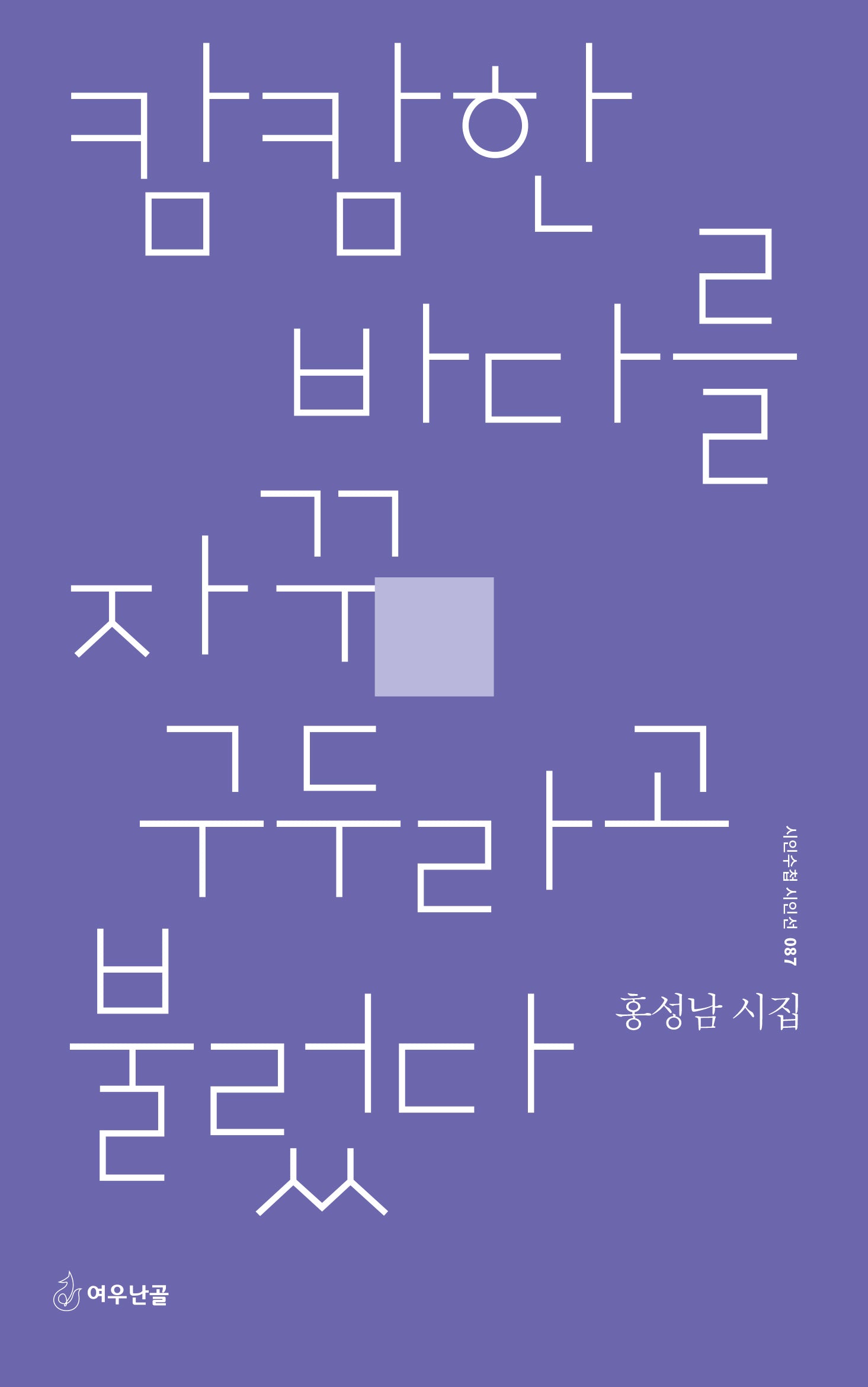 캄캄한 바다를 자꾸 구두라고 불렀다(시인수첩 시인선 87)