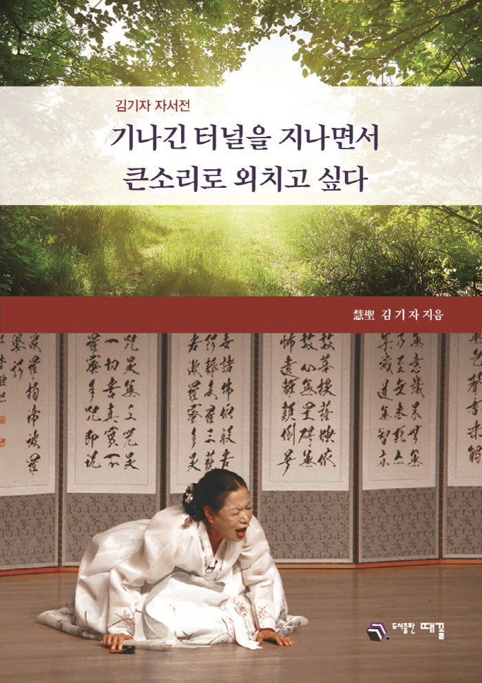 기난긴 터널을 지나면서 큰소리로 외치고 싶다