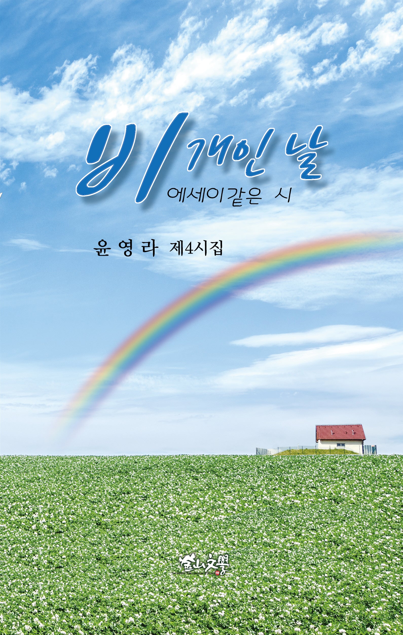 비 개인 날