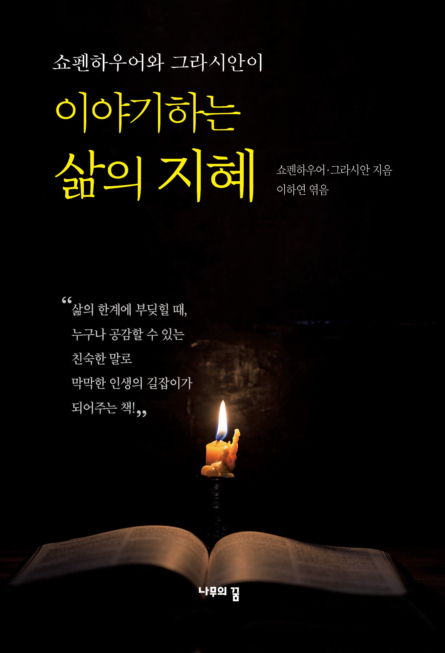 쇼펜하우어와 그라시안이 이야기하는 삶의 지혜