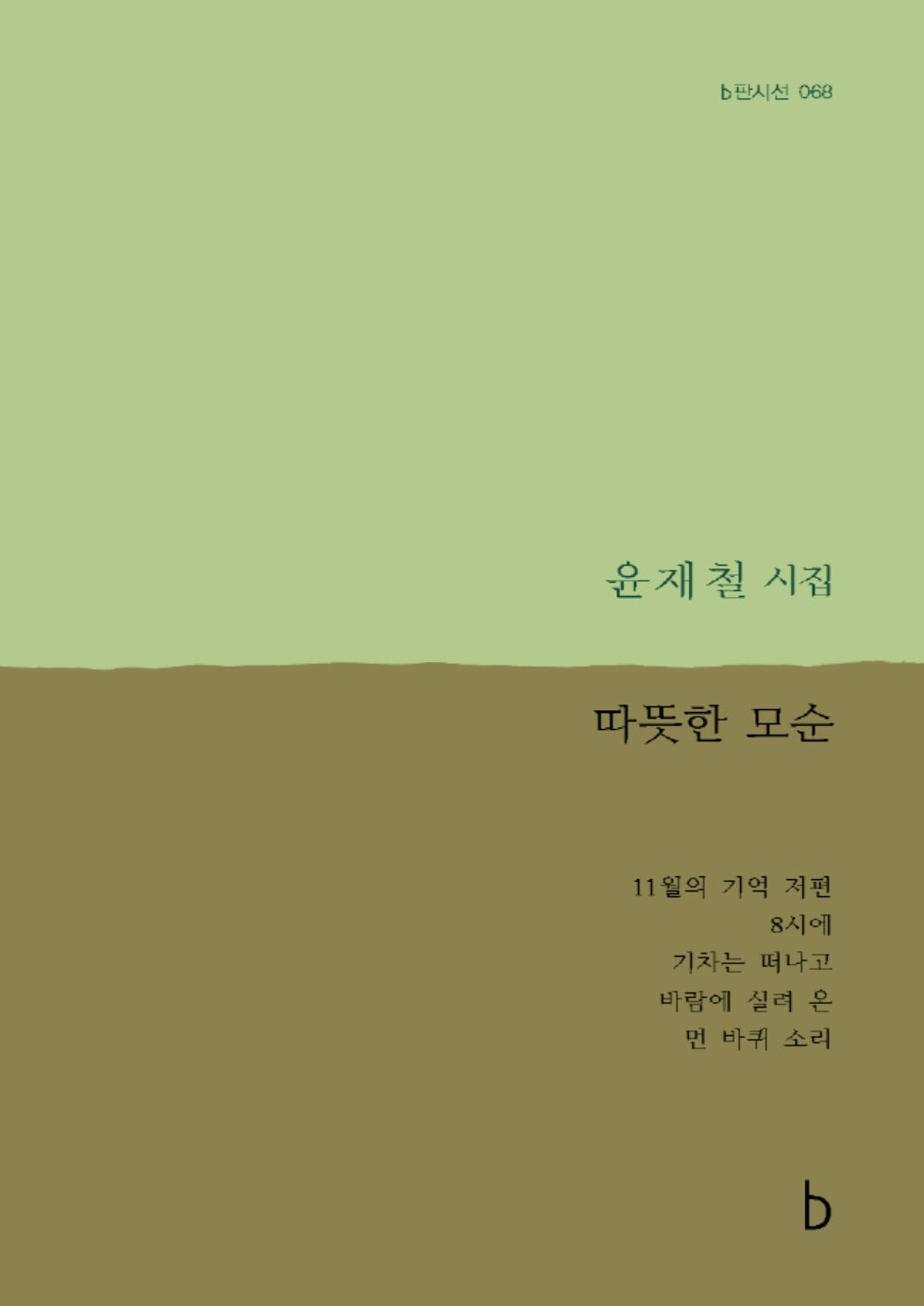 따뜻한 모순(b판시선 68)(b판시선 68)
