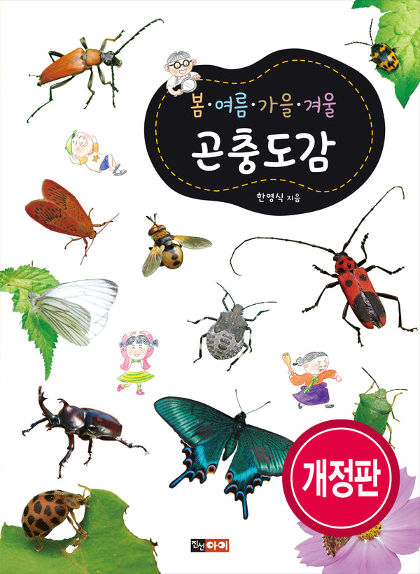봄 여름 가을 겨울 곤충도감(개정판)(봄ㆍ여름ㆍ가을ㆍ겨울 도감 시리즈)