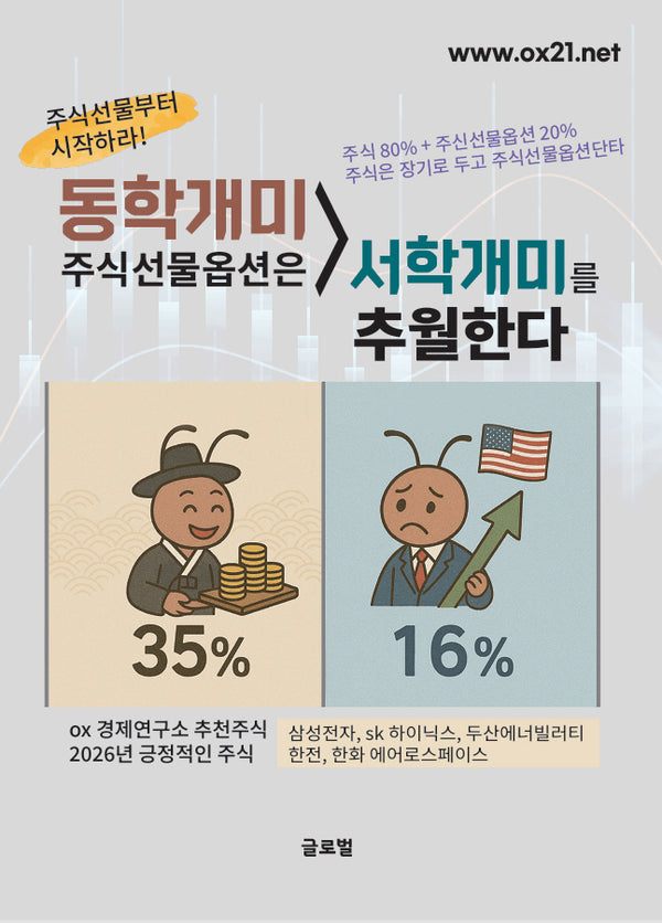 동학개미 주식선물 옵션은 서학개미를 추월한다