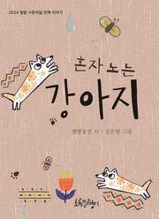 혼자 노는 강아지