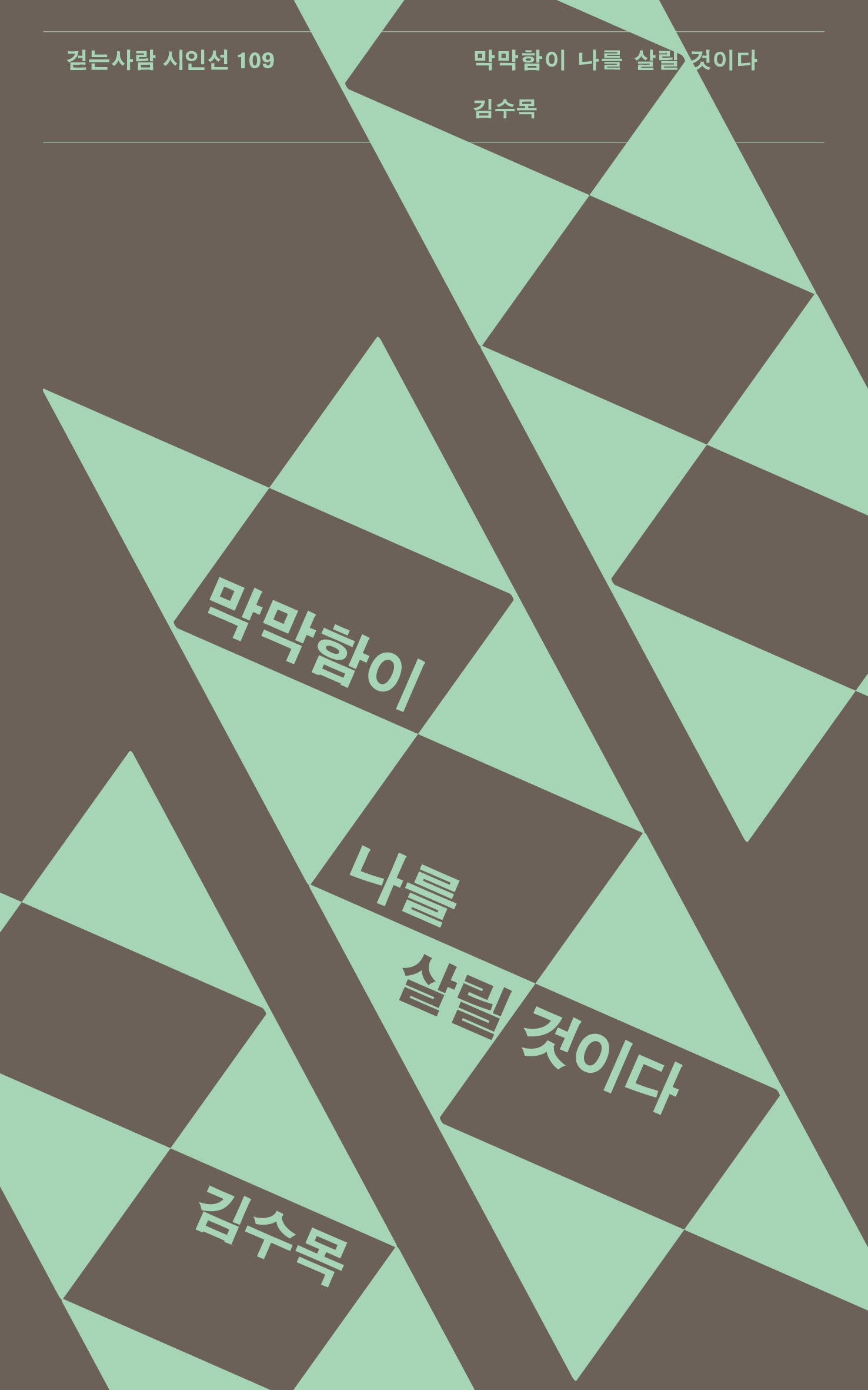 막막함이 나를 살릴 것이다(걷는사람 시인선 109)