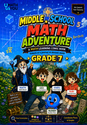Mathyou Middleschool Math Adventure Grade 7(매쓰유 중1 수학 모험단)(영문판)