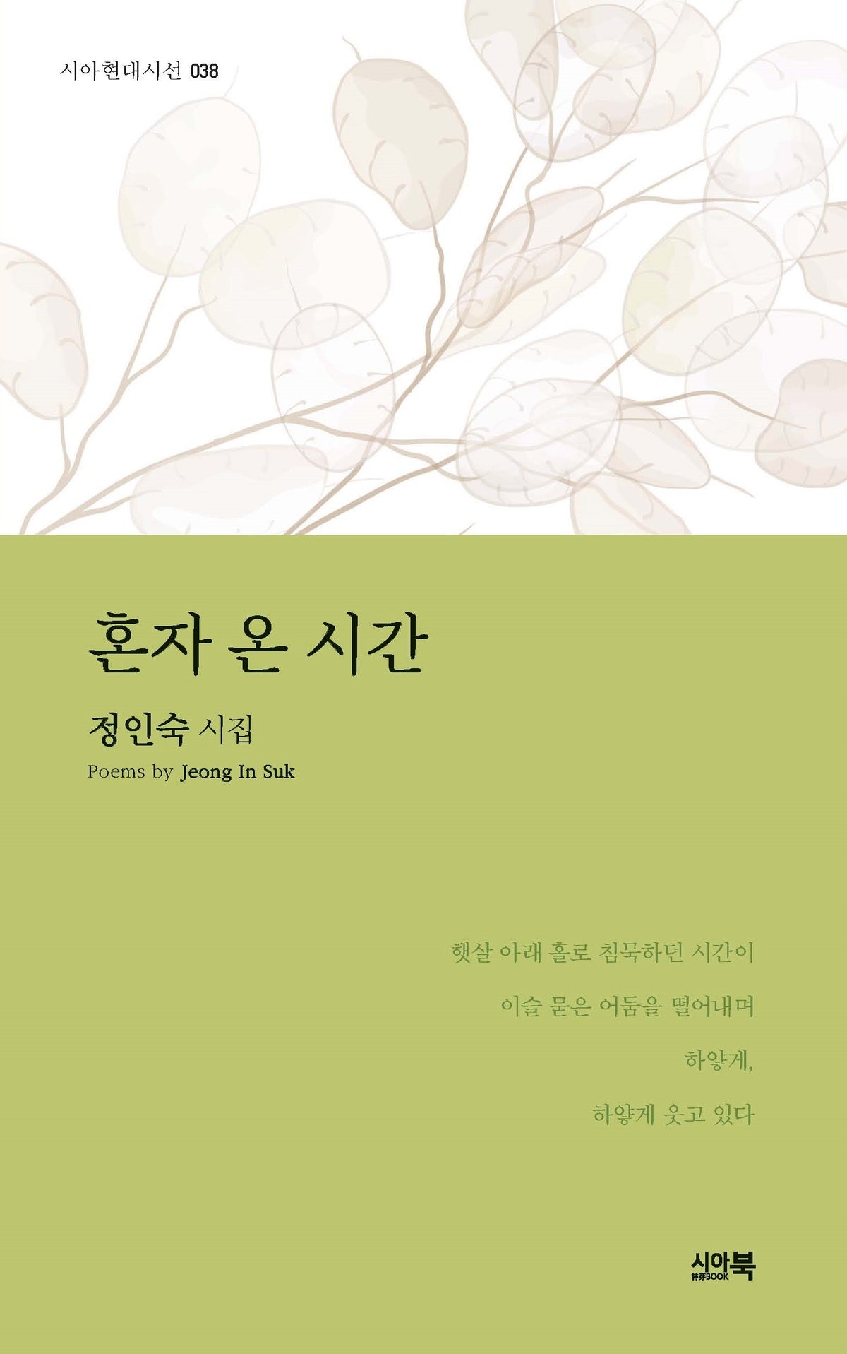 혼자 온 시간(시아현대시선 38)
