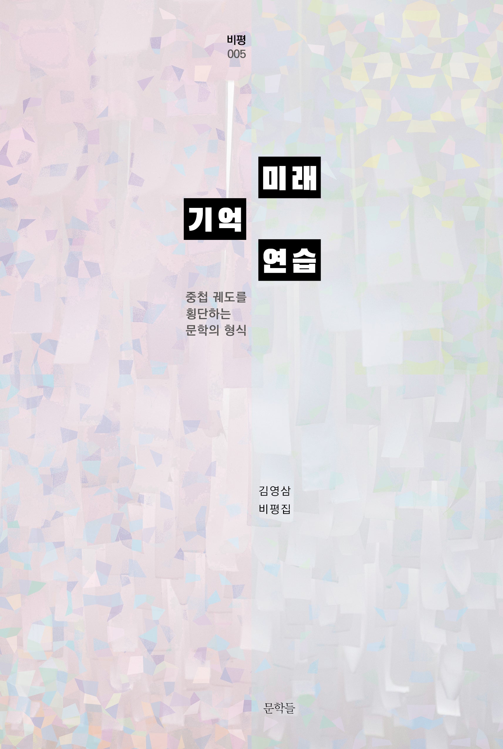 미래 기억 연습(문학들 비평선 5)