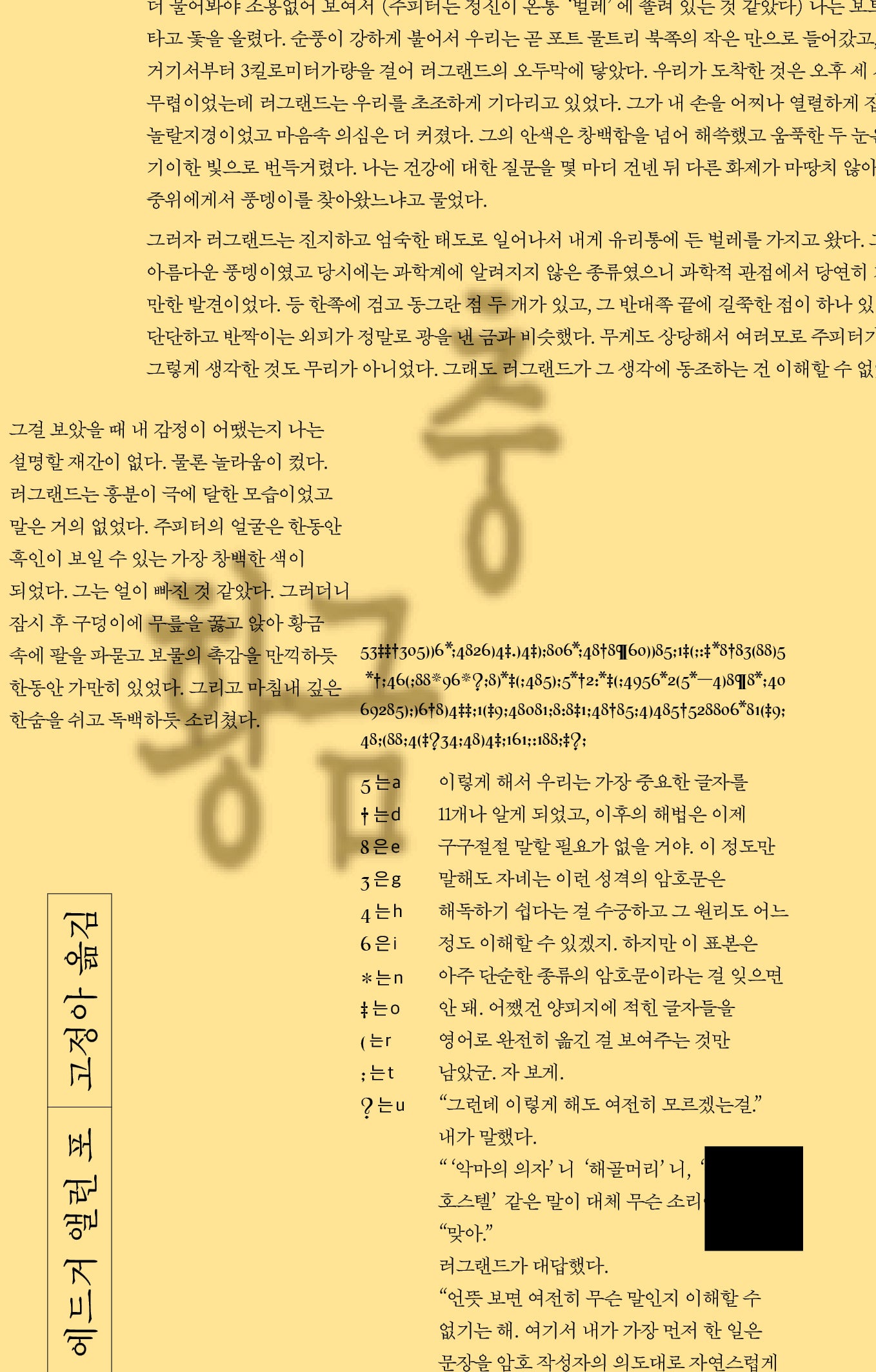 황금충(비명과 침묵 2)