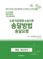 소장·지급명령·소송서류 송달 송달방법 송달방법 송달요령