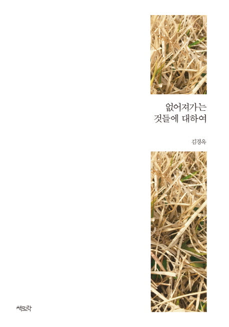 없어져가는 것들에 대하여(양장본 Hardcover)
