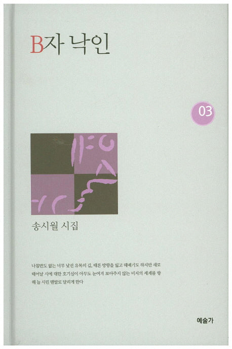 B자 낙인(예술가시선 3)(양장본 Hardcover)