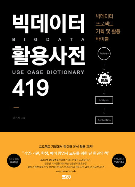 빅데이터 활용사전 419(양장본 Hardcover)