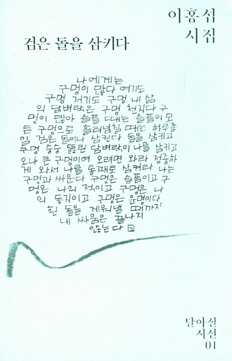 검은 돌을 삼키다(달아실 시선 1)