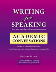 Writing for Speaking Academic Conversations(스프링)