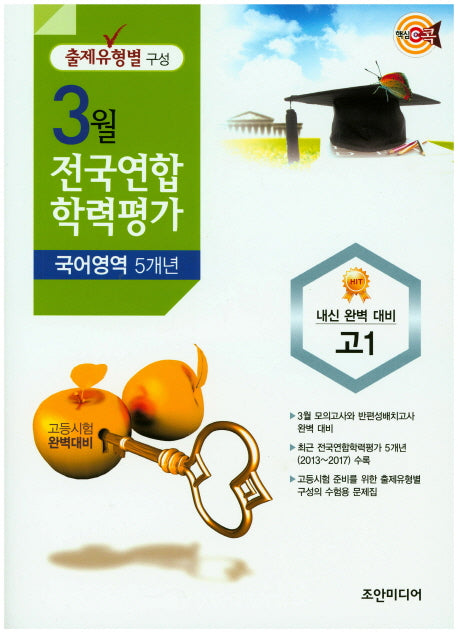 핵심콕 고등 국어영역 고1 5개년 3월 전국연합 학력평가