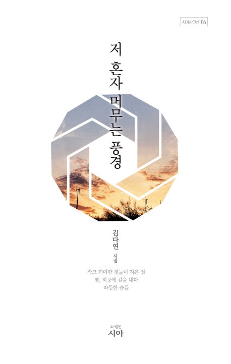 저 혼자 머무는 풍경(시아시인선 6)