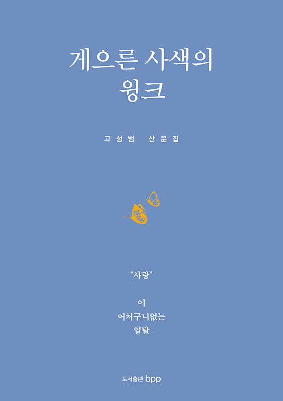 게으른 사색의 윙크
