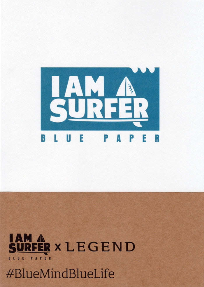 I am A Surfer: Blue Paper