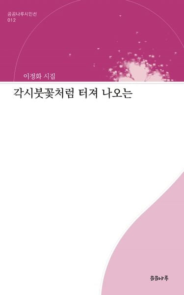 각시붓꽃처럼 터져 나오는(곰곰나루시인선 12)