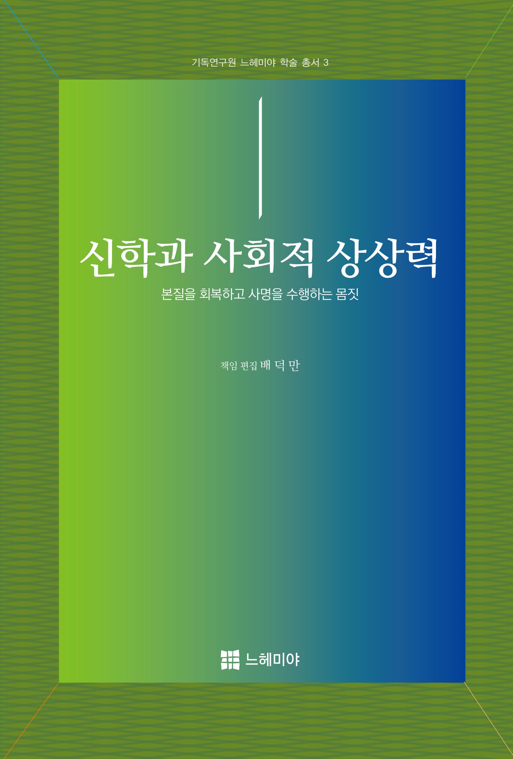 신학과 사회적 상상력(기독연구원 느헤미야 학술 총서 3)