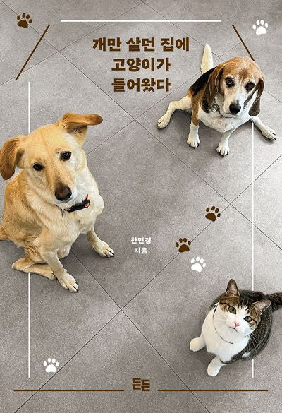 개만 살던 집에 고양이가 들어왔다