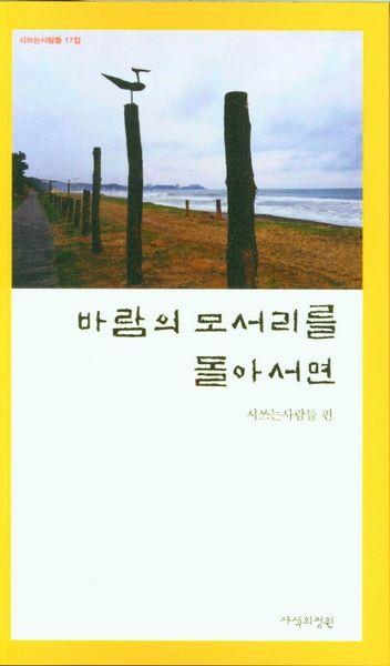 바람의 모서리를 돌아서면(시쓰는사람들 17집)