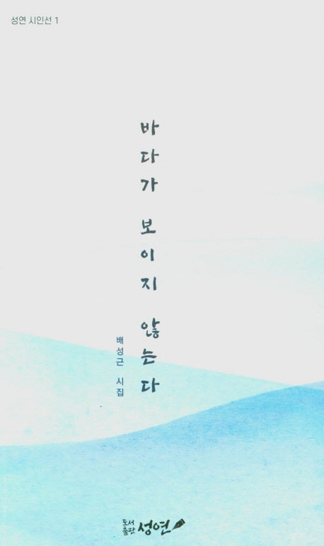 바다가 보이지 않는다(성연 시인선 1)