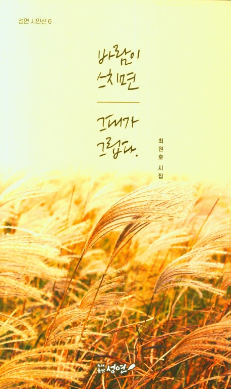 바람이 스치면 그대가 그립다(성연 시인선 6)
