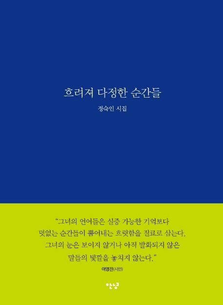 흐려져 다정한 순간들(양장본 Hardcover)