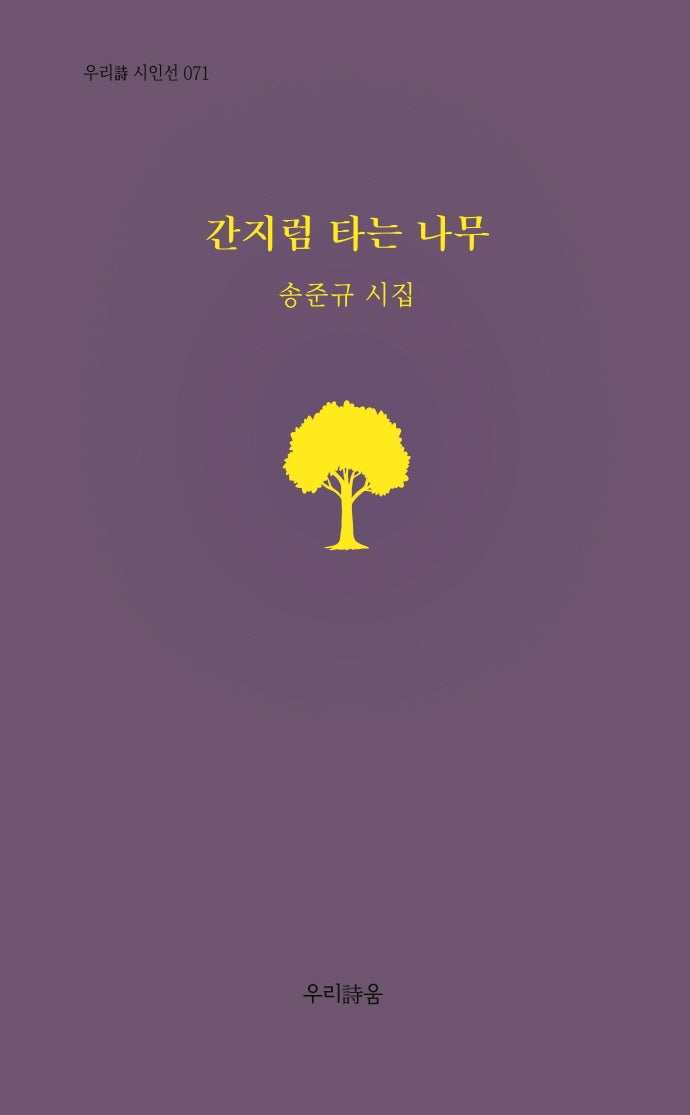 간지럼 타는 나무(우리시 시인선 71)
