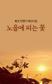 노을에 피는 꽃