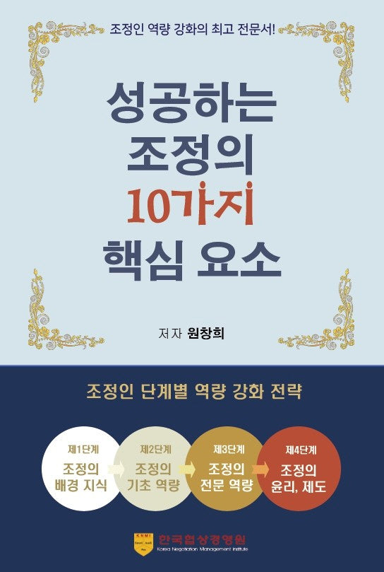 성공하는 조정의 10가지 핵심 요소